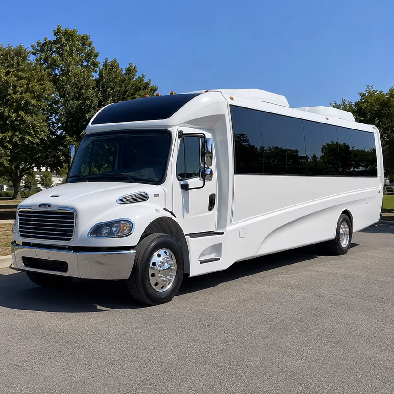 Sacramento Airport Shuttle & Transportation party bus exterior