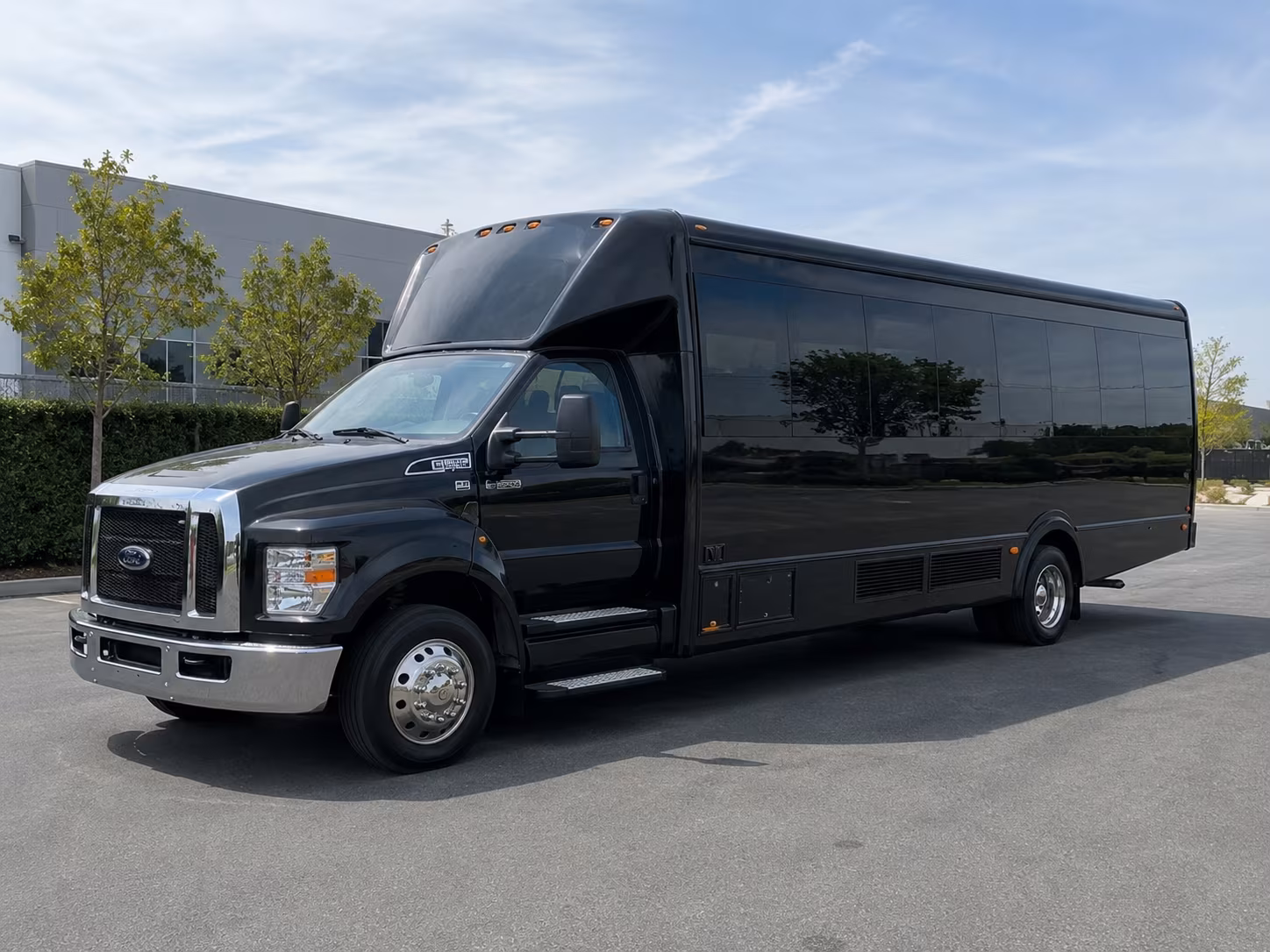 Sacramento Bachelor & Bachelorette Transportation party bus exterior