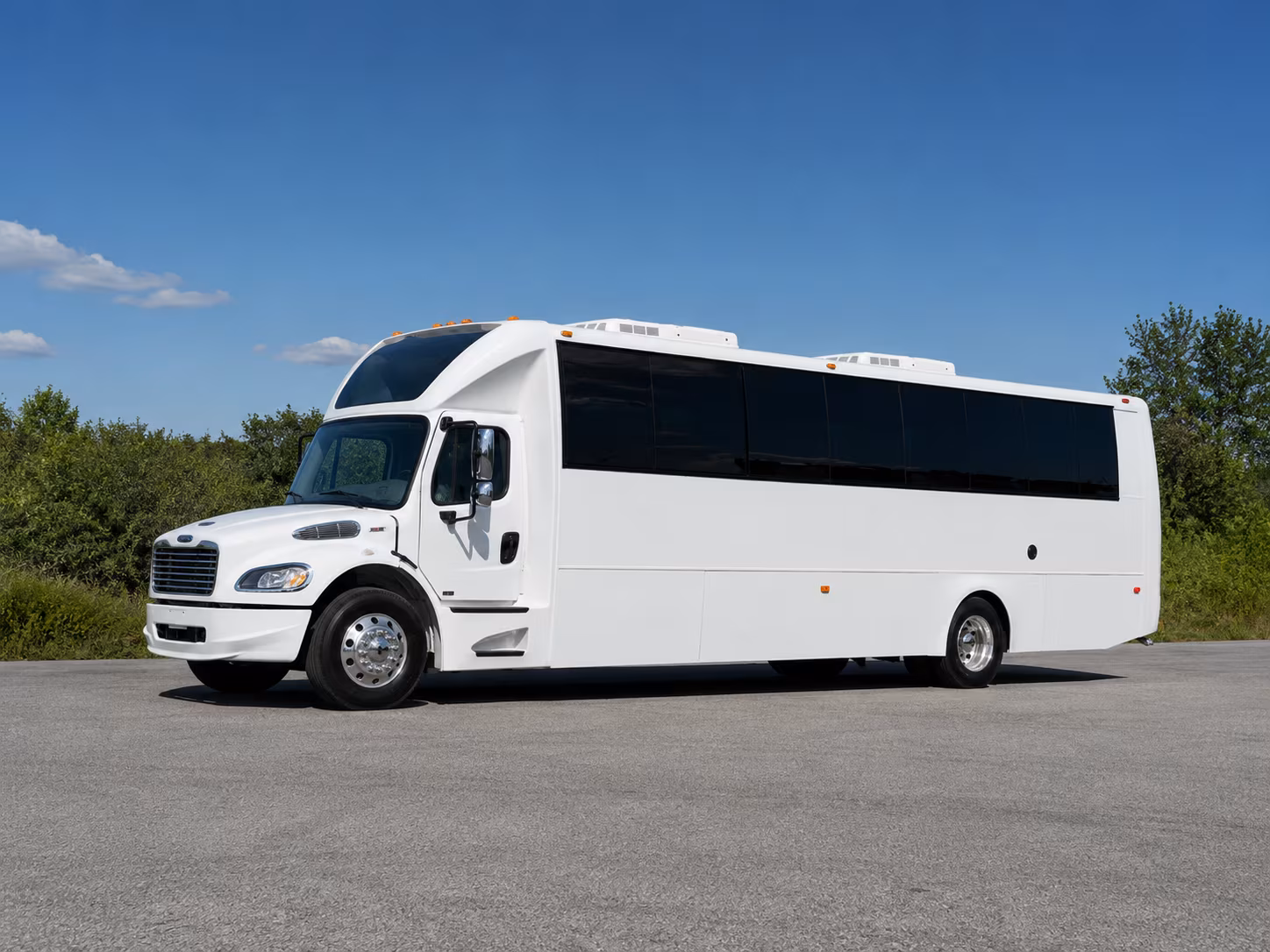 Sacramento Bachelor & Bachelorette Transportation party bus exterior
