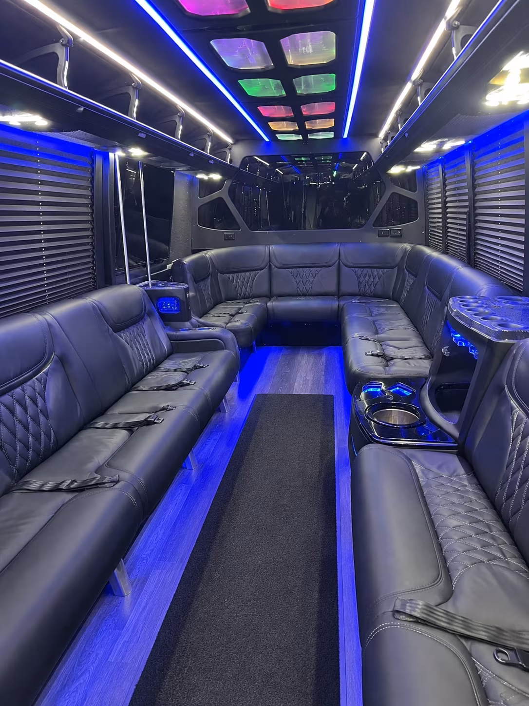 Sacramento Concert & Music Festival Transportation party bus exterior