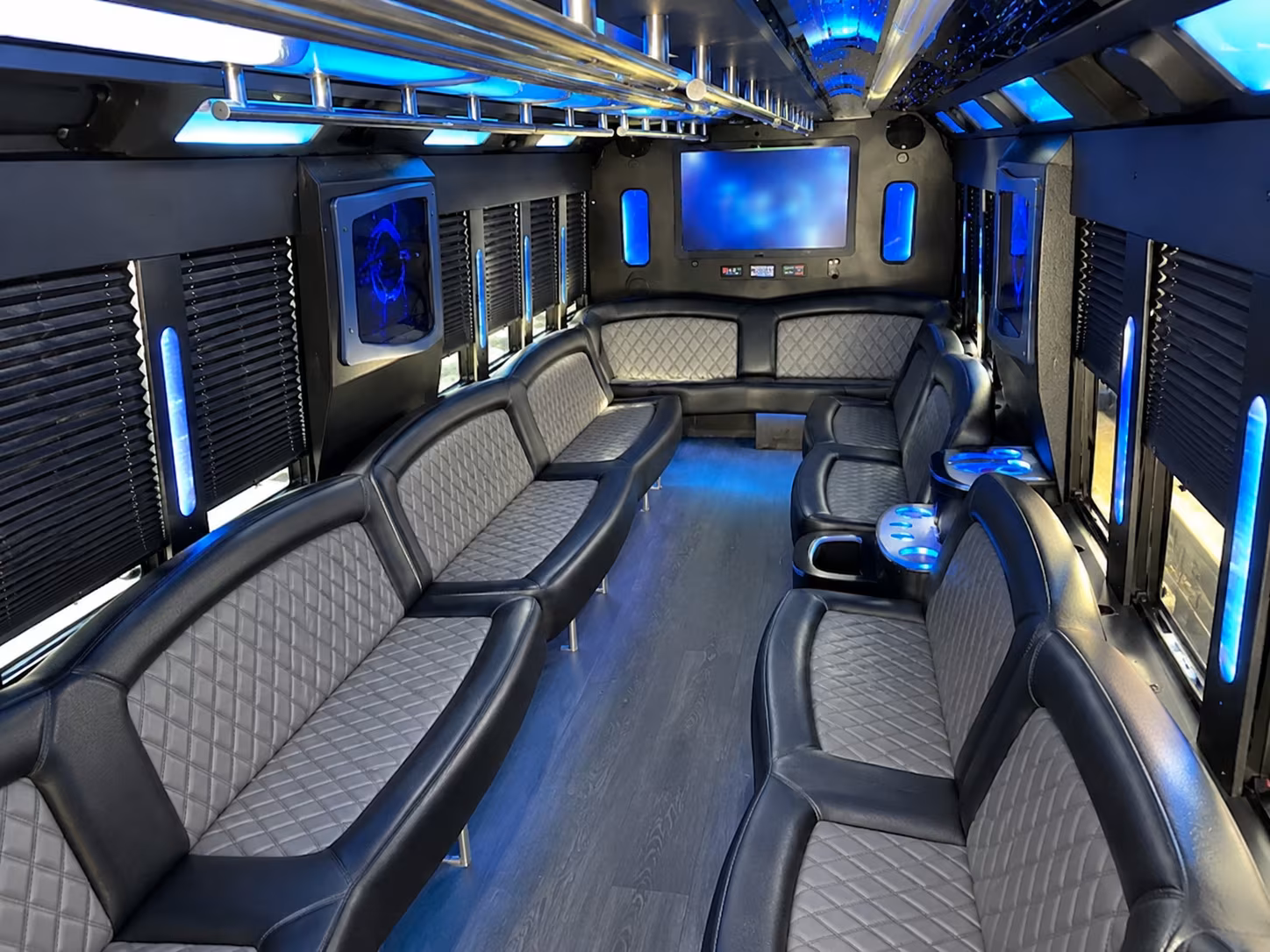 Sacramento Concert & Music Festival Transportation onboard seating