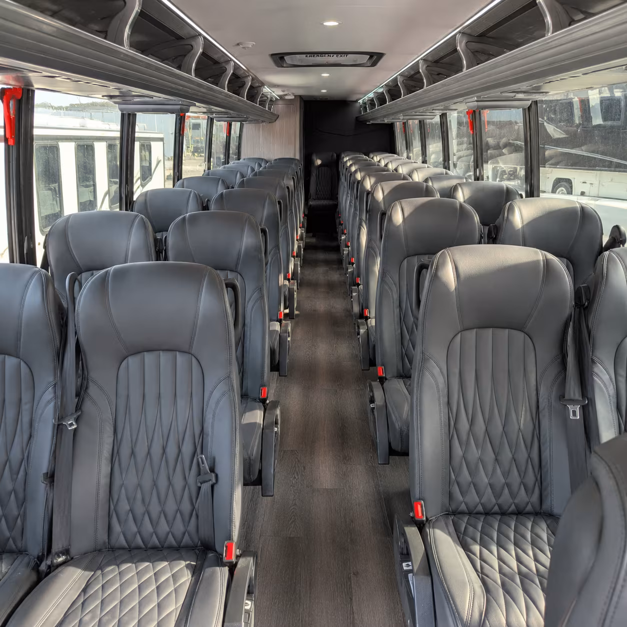 Sacramento Corporate Transportation party bus exterior