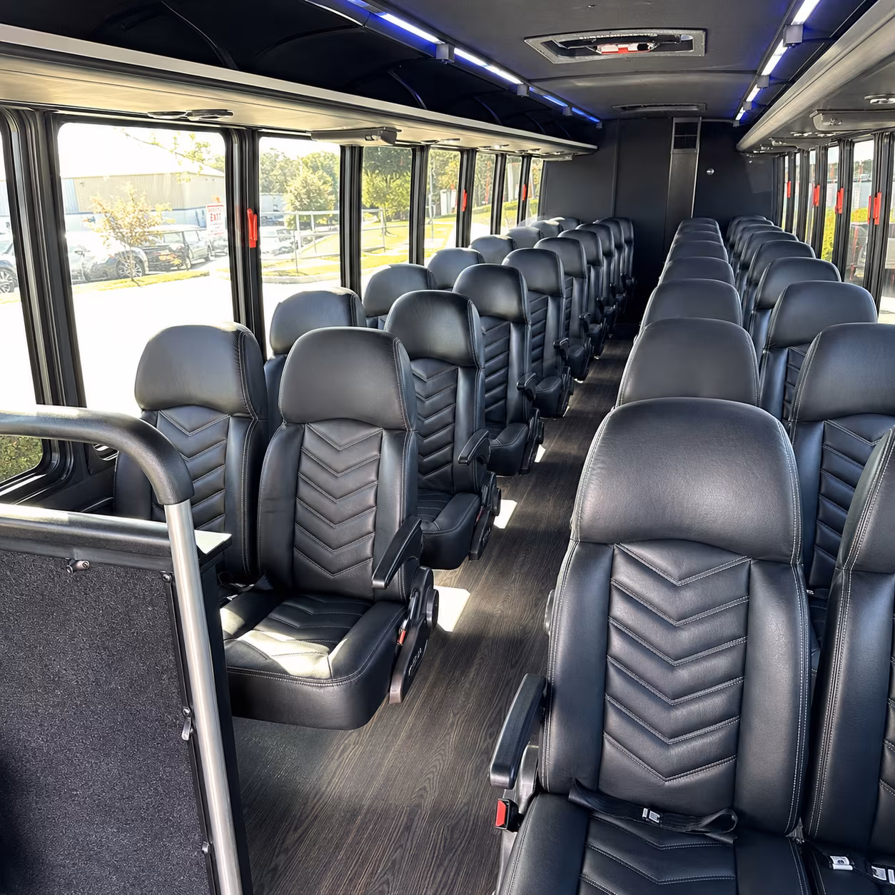 Sacramento Corporate Transportation party bus exterior