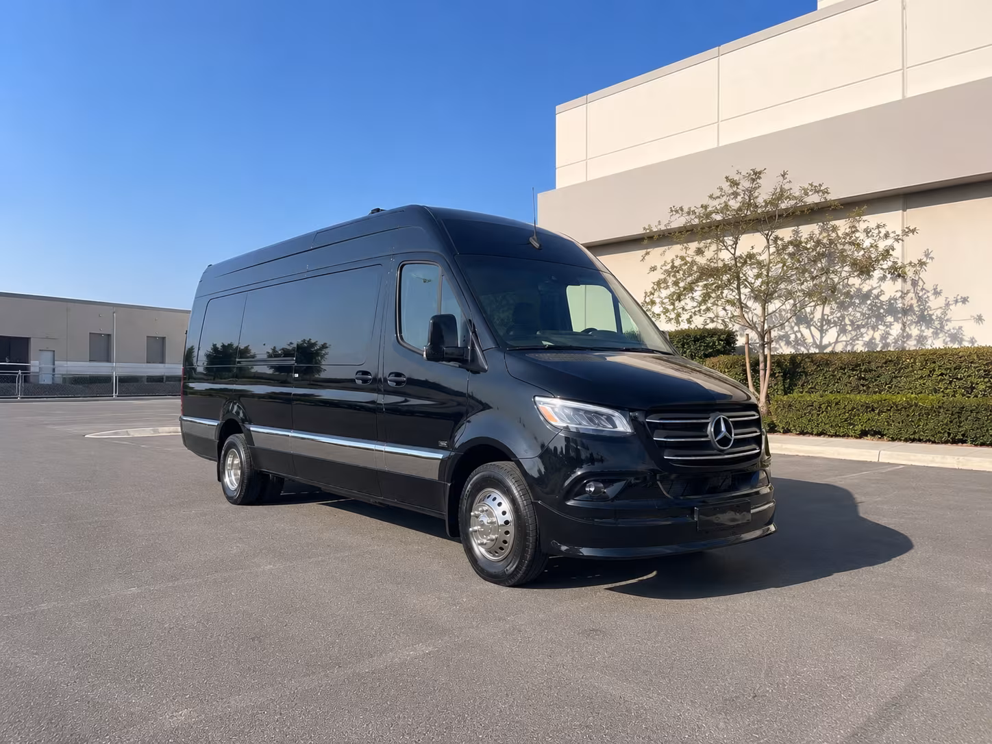 Sacramento Corporate Transportation party bus exterior