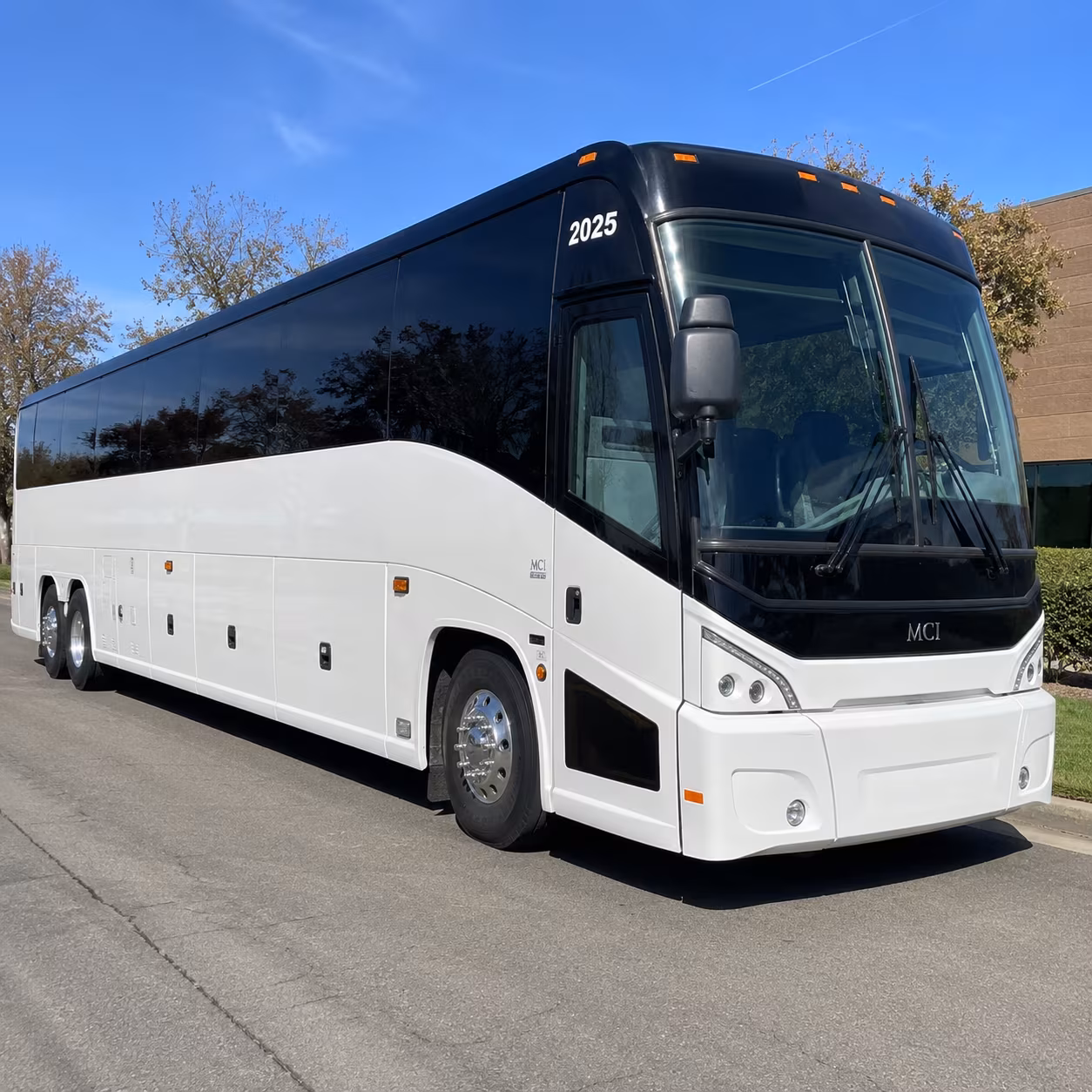 Sacramento Corporate Transportation party bus exterior