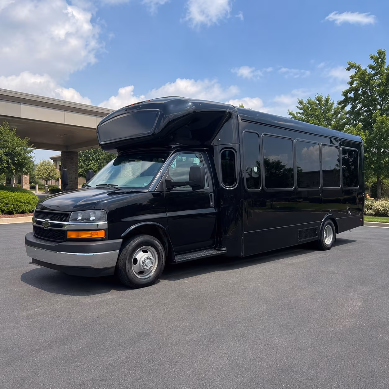 Sacramento Private Event Transportation party bus interior