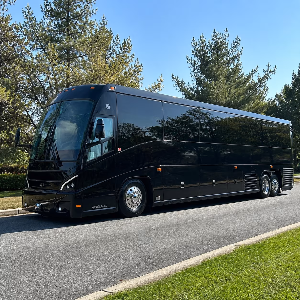 Sacramento School Event Transportation party bus interior