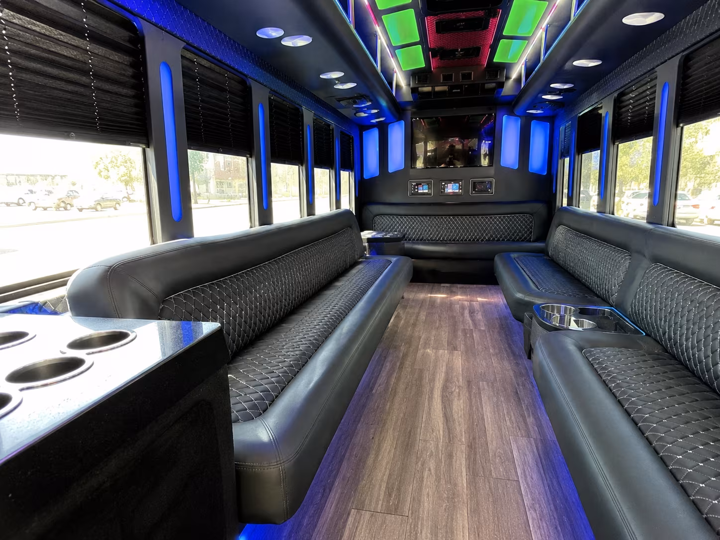 Sacramento Winery Tour & Pub Crawl Transportation party bus exterior