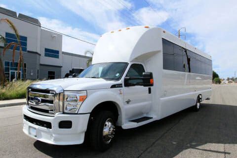 Stockton 25 Passenger Limo bus