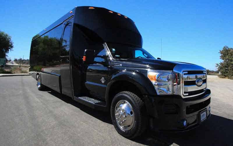 Santa Rosa 30 Passenger Party Bus Black