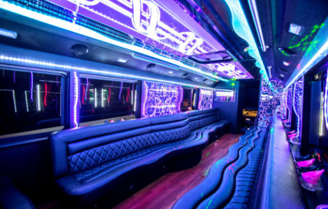 South Lake Tahoe party Bus Rental